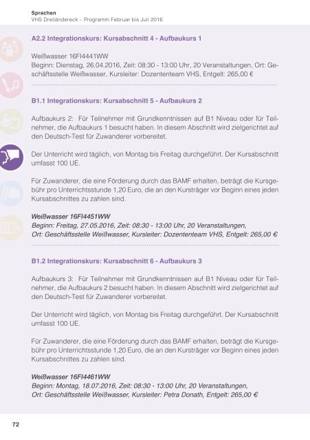 Programmheft Frühjahr 2016