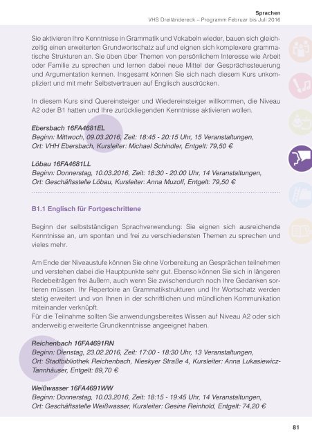 Programmheft Frühjahr 2016