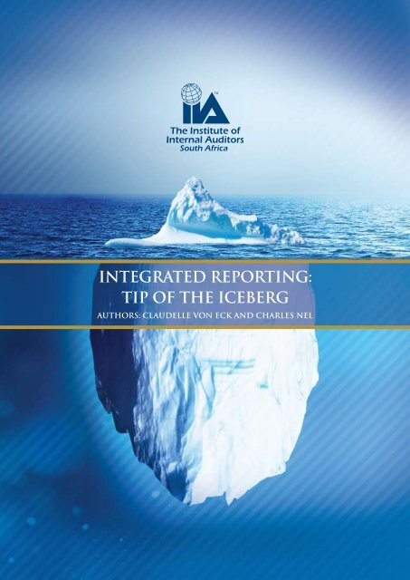 INTEGRATED REPORTING TIP OF THE ICEBERG
