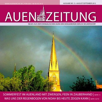 aber oho! Singen ist das Fundament zur Musik in allen ... - Auenkirche