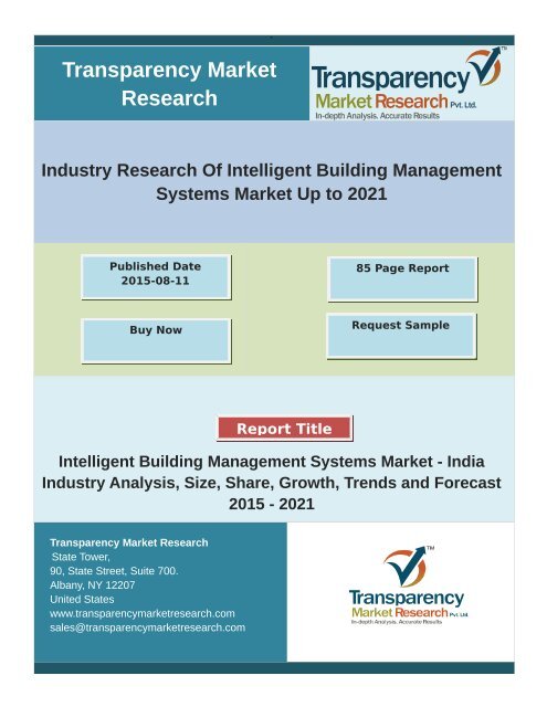 Intelligent Building Management Systems Market
