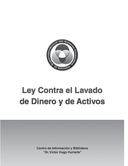 LAVADO DINEROMY.indd - Superintendencia del Sistema Financiero