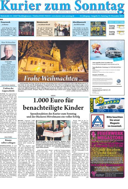 Kurier Ausgabe