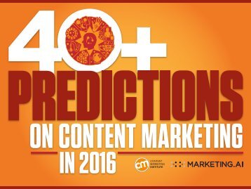 ON CONTENT MARKETING