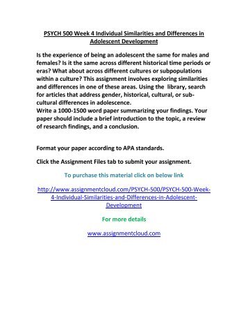 similarities and differences in adolescent development Gender, stereotypes, similarities, and differences • gender stereotypes, similarities, and differences adolescent males. similarities and differences in adolescent development Gender, stereotypes, similarities, and differences • gender stereotypes, similarities, and differences adolescent males.