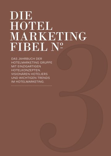 HOTELMARKETING FIBEL No.3