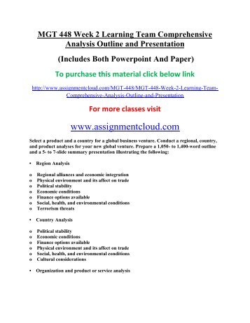 mgt 448 week 1 5 entire Click here to download this tutorial instantly $42 only mgt 448 week 1 dq 1docx mgt 448 week 1 dq 2docx mgt 448 week 1 individual assignment globalization questionnairedocx mgt 448 week 2 dq 1docx mgt 448 week 2 dq 2docx mgt 448 week 2 individual assignment regional integration for and against articlesdoc mgt 448. mgt 448 week 1 5 entire Click here to download this tutorial instantly $42 only mgt 448 week 1 dq 1docx mgt 448 week 1 dq 2docx mgt 448 week 1 individual assignment globalization questionnairedocx mgt 448 week 2 dq 1docx mgt 448 week 2 dq 2docx mgt 448 week 2 individual assignment regional integration for and against articlesdoc mgt 448.