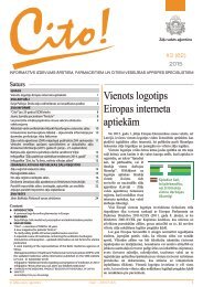 Vienots logotips Eiropas interneta aptiekām