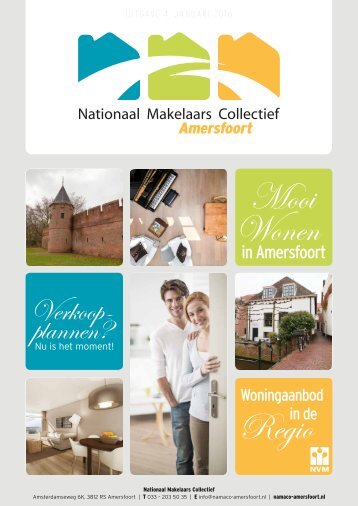 Nationaal Makelaars Collectief Amersfoort | #4 | januari 2016