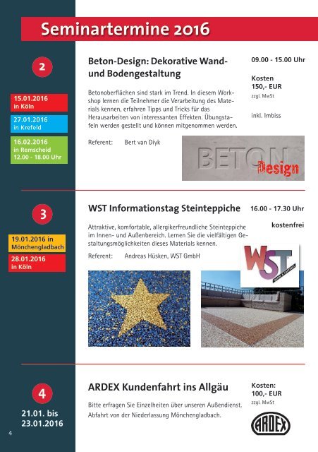 Seminarprogramm 2016 web