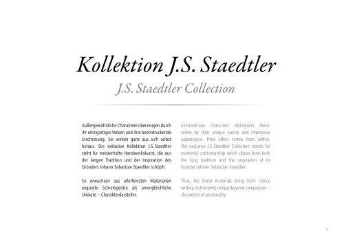 Staedtler Premium J.S.Staedtler 2015