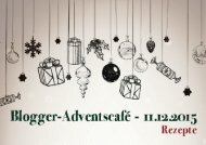 E-Book GALERIA Kaufhof Blogger-Adventscafé 2015