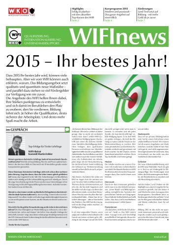 WIFInews November 2014