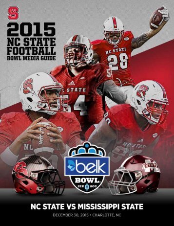2014 NC STATE FOOTBALL BOWL GUIDE / XXXX 1