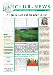 CLUB-NEWS - golfclub-treudelberg