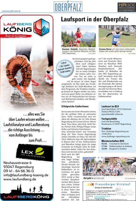 Bayerische Laufzeitung 2016