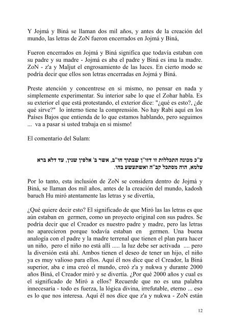 Aprendiendo del Zohar Rabí Michael-ben-Pesach
