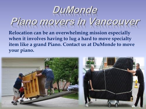 Vancouver Movers-DuMonde