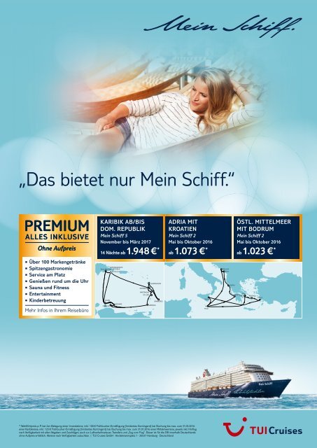 Komet Reisen Flug + Bus Highlights 2016