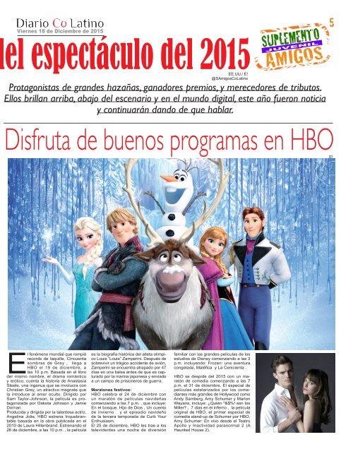 suplemento 18 de Diciembre de 2015