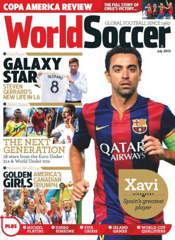World Soccer - July 2015  UK