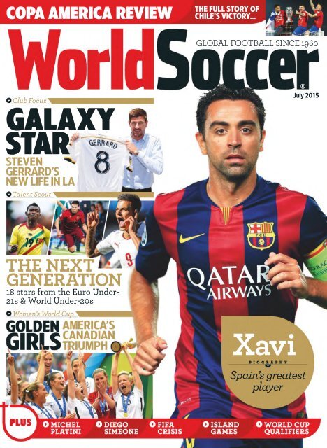 World Soccer - July 2015 UK