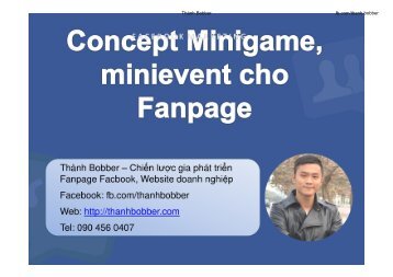 Minievent facebook concept(Thành Bobber)