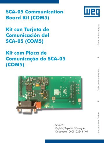 SCA-05 Communication Board Kit (COM5) Kit con Tarjeta de - Weg