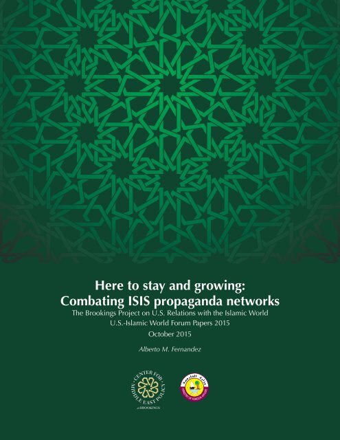 Combating ISIS propaganda networks