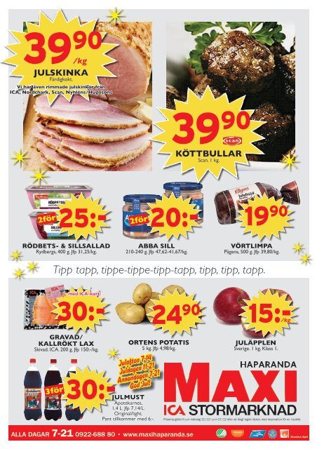 ReklamGuiden Kalix v52 -15 (22/12-27/12)