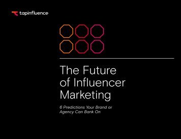 The Future of Influencer Marketing