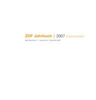 ZDF Jahrbuch 2007 Band 2 - ZDF Jahrbuch 2011