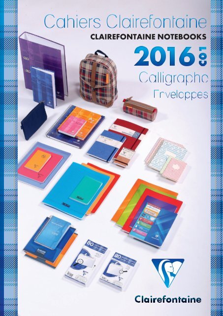 Clairefontaine 4421C - Un étui carton 100 pages Copie double