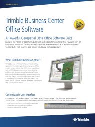 Trimble Business Center Office Software