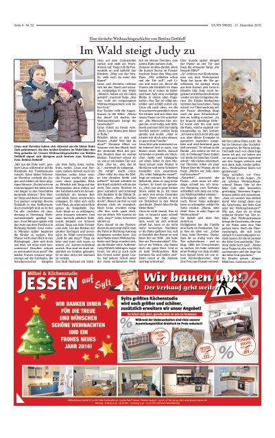 Sylter Spiegel 21.12.2015