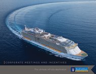 The ultimate off-site destination Corporate ... - Royal Caribbean