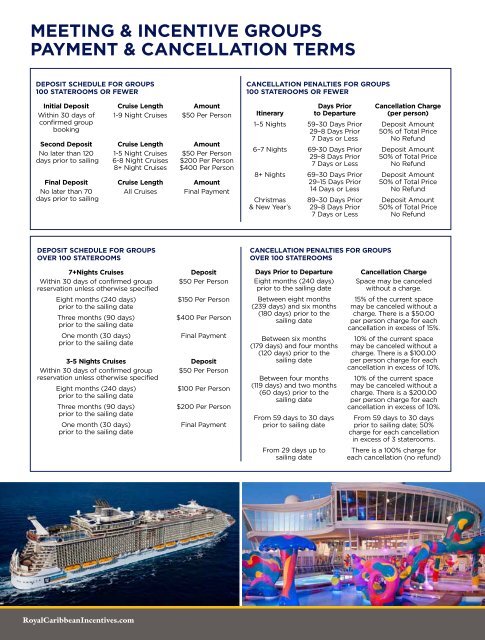 General Information - Royal Caribbean