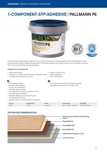 PALLMANN Product Guide