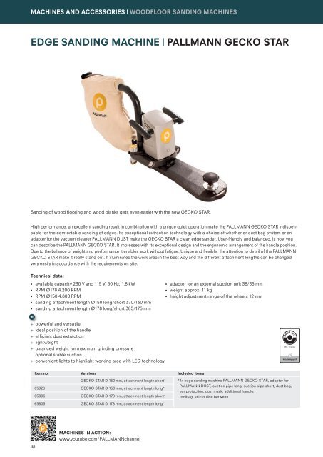 PALLMANN Product Guide