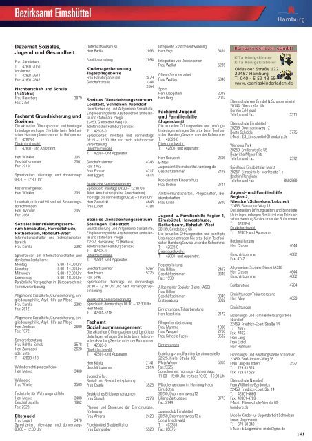 2010/2011 Hamburg Handbuch - Telefonbuchshop