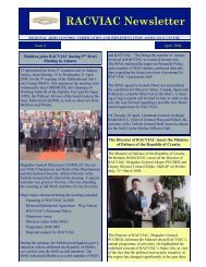 RACVIAC Newsletter