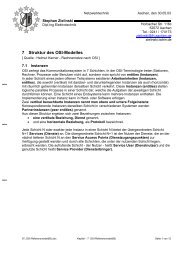7 Struktur des OSI-Modelles - FH Aachen