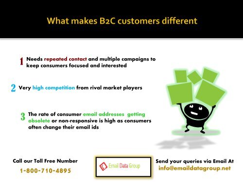 B2C Email Appending Services by Email Data Group