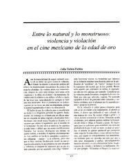 Entre lo natural y lo monstruoso: violencia y violación en el cine ...