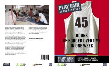 play fair at the olympics.pdf - Oxfam New Zealand