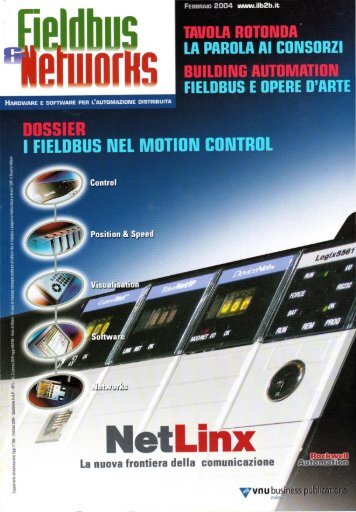 Building Automation, Fieldbus e Opere d’arte ‘Arte sotto vuoto’ - Fieldbus & Networks - Febbraio 2004