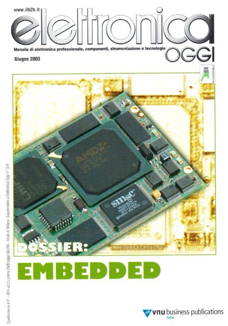 Elettronica Oggi Giugno 2003 - Dossier Embedded