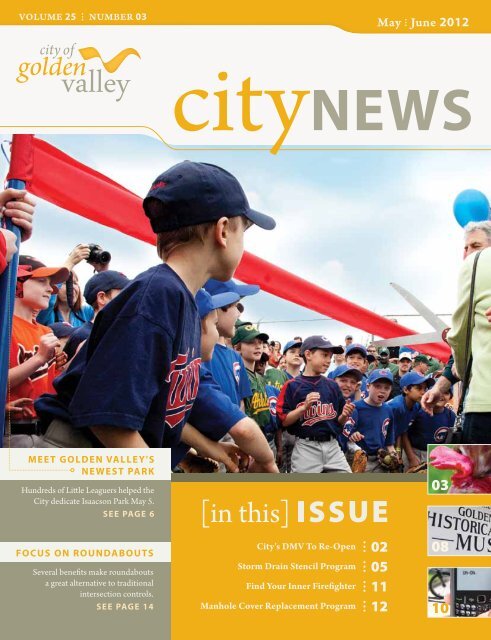 Golden Valley CityNews - May June 2012 - City of Golden Valley