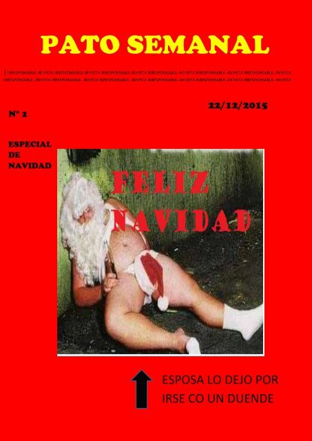 PATO SEMANAL ESPECIAL DE NAVIDAD