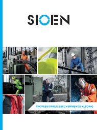 Sioen Professional Protective Clothing - 2016